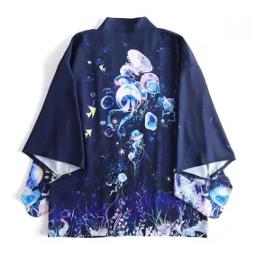 Abyssal Jellyfish Kimono Cardigan