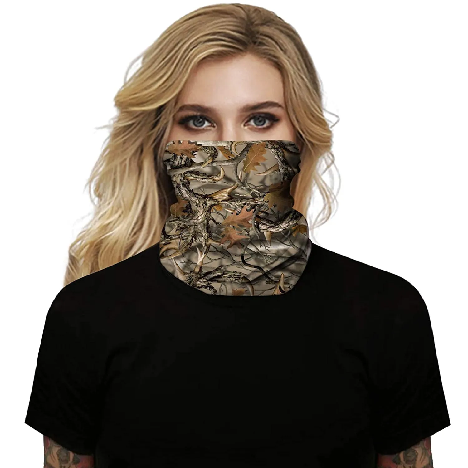 Ainuno Face Bandana Mask Neck Gaiter Mask For Men Women