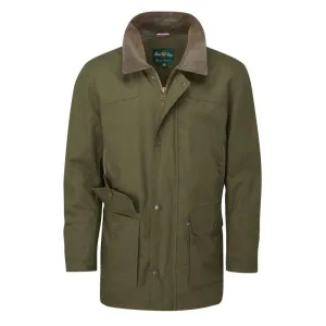 Alan Paine Kexby Mens Lightweight Waterproof Coat - Olive