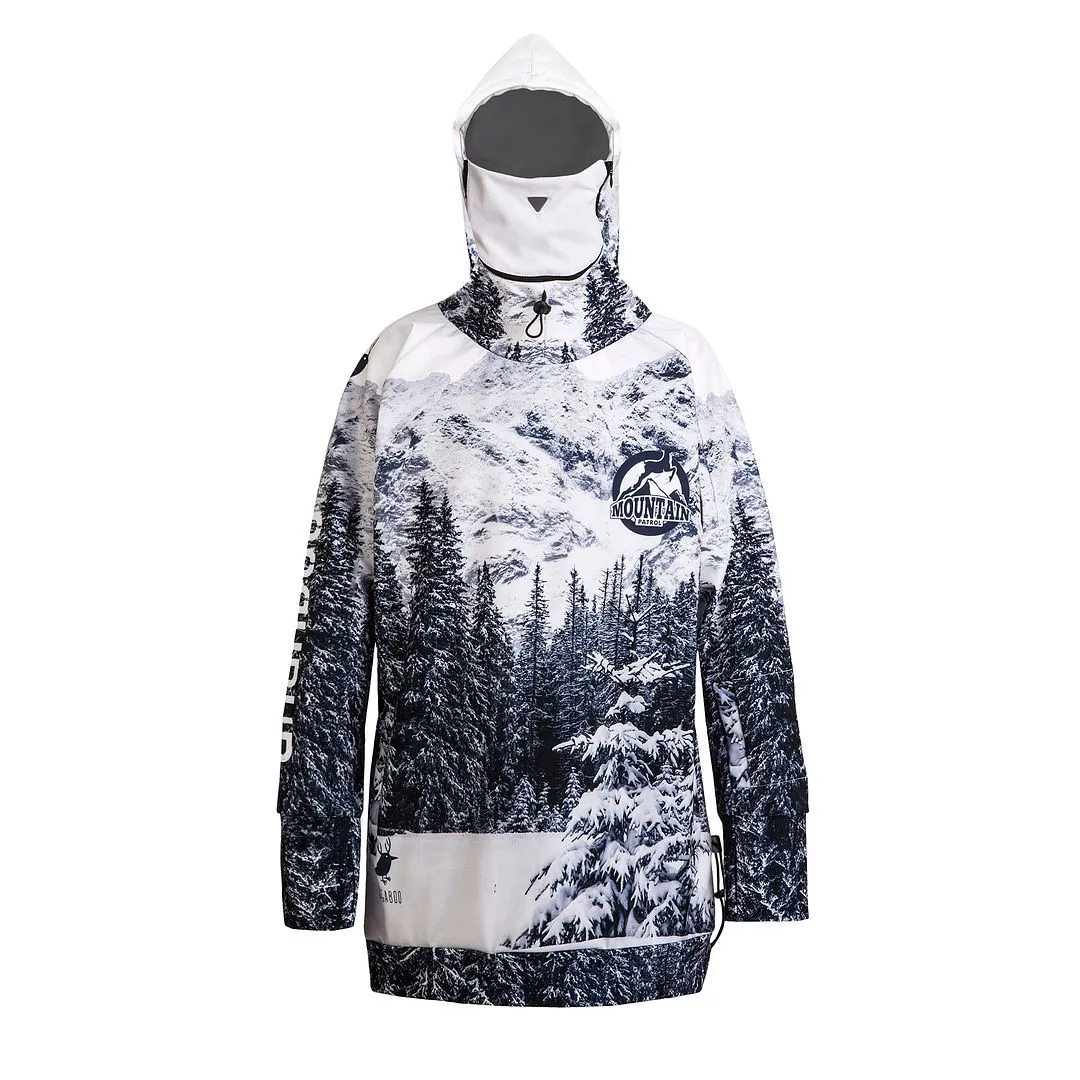 Alaska women's snowboard hoodie - water repellent GAGABOO