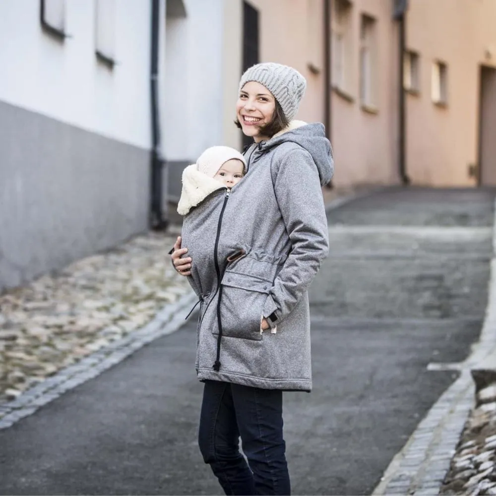 Angel Wings Babywearing Softshell Parka