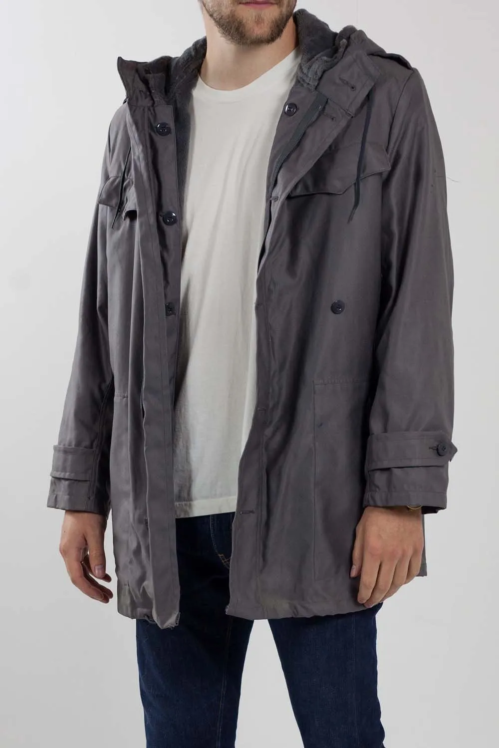 Austrian Army Parka - Light Grey - Grade 1