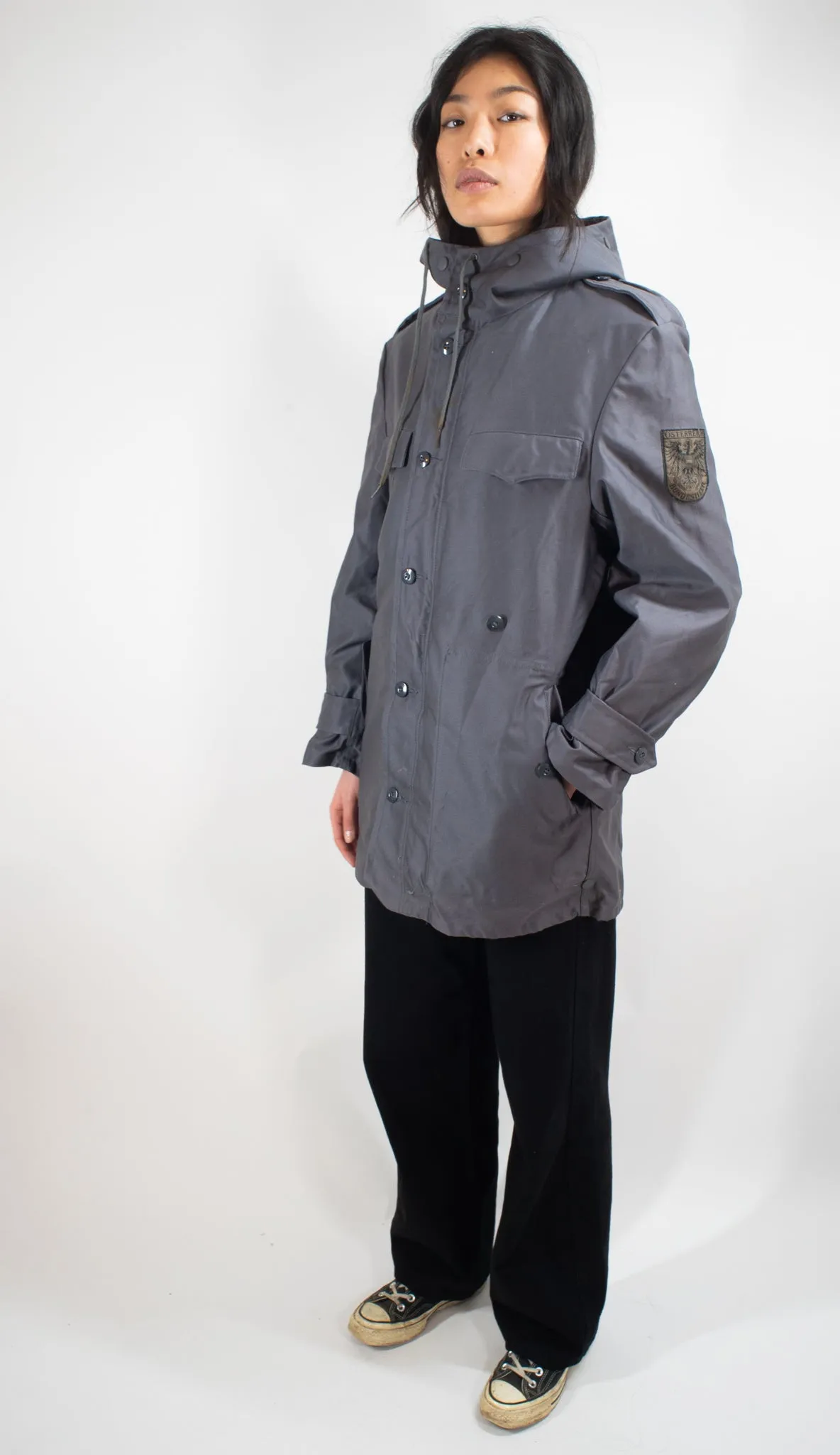 Austrian Army Parka - Light Grey - Grade 1