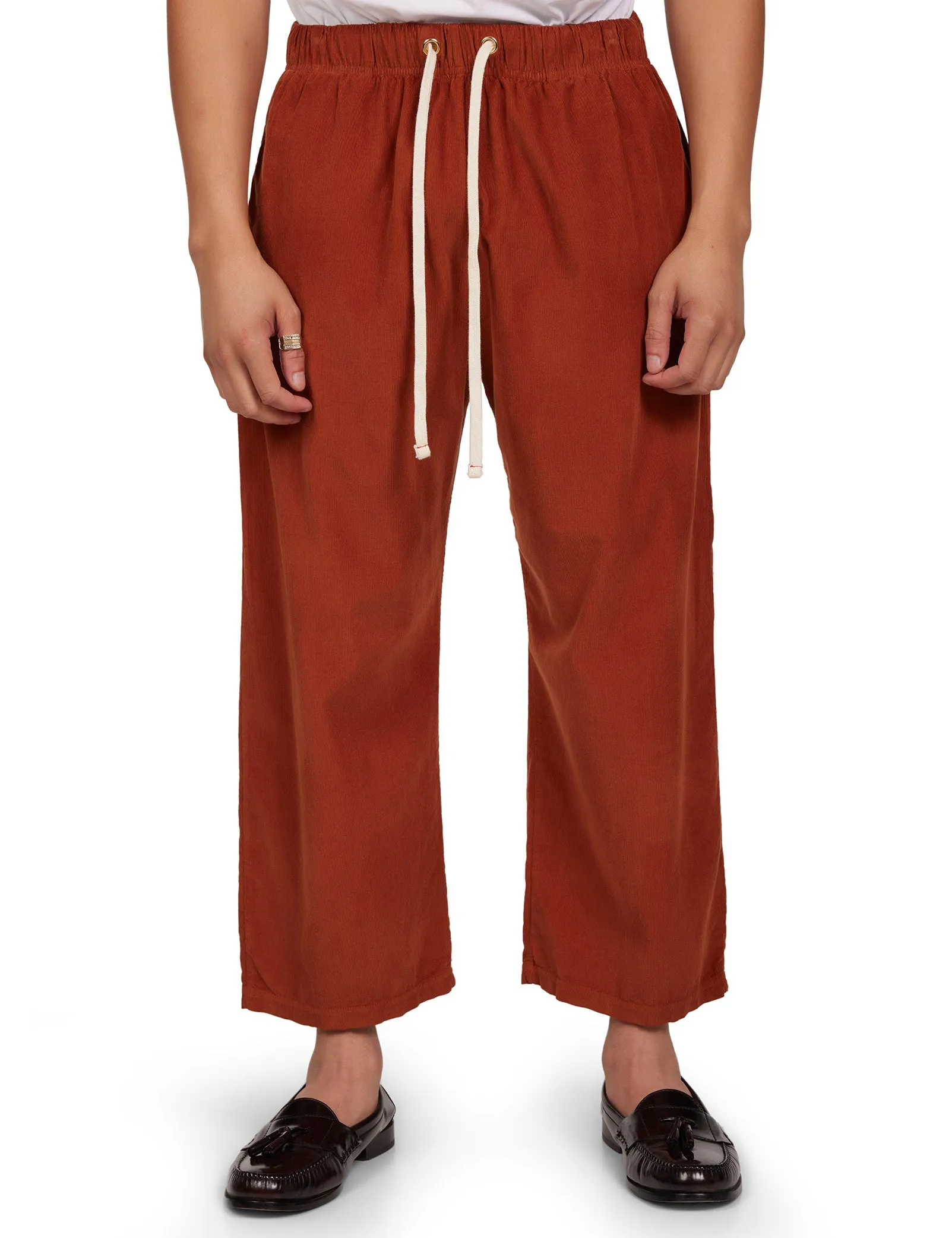 Baby Corduroy Cropped Relaxed Pant