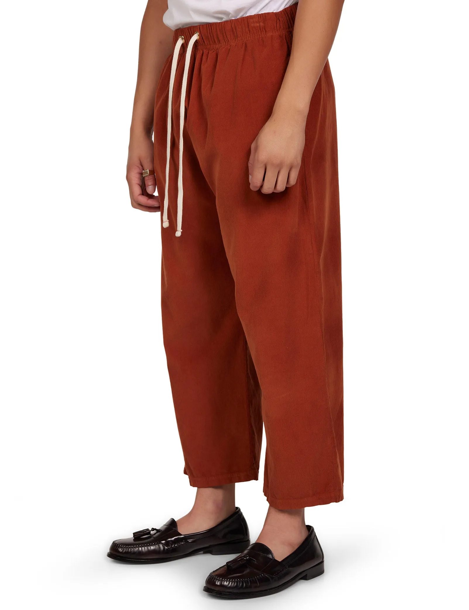 Baby Corduroy Cropped Relaxed Pant