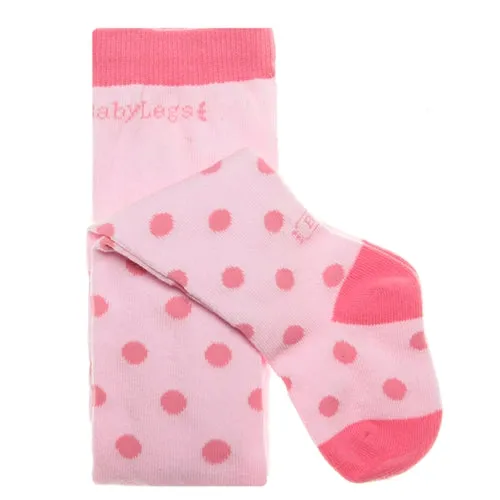 BabyLegs Rose Dots Girls Tights