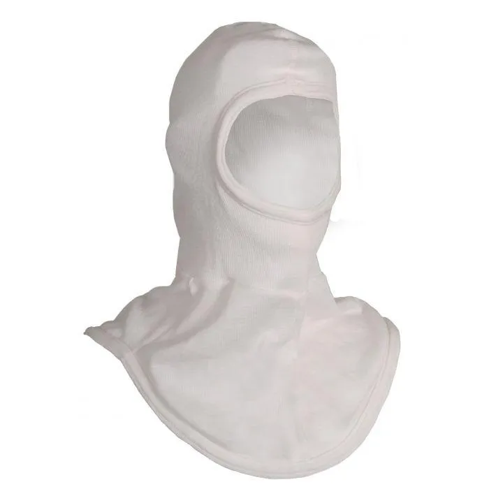 Balaclava - Fire Resistant, Lightweight, Double Layer Knit Hood, Single Layer Bib, Full Face Opening (PK 3 Hoods) - National Safety Apparel