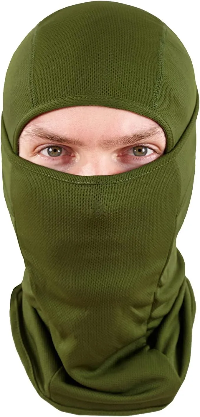 BALACLAVA FULL VISOR - OLIVE