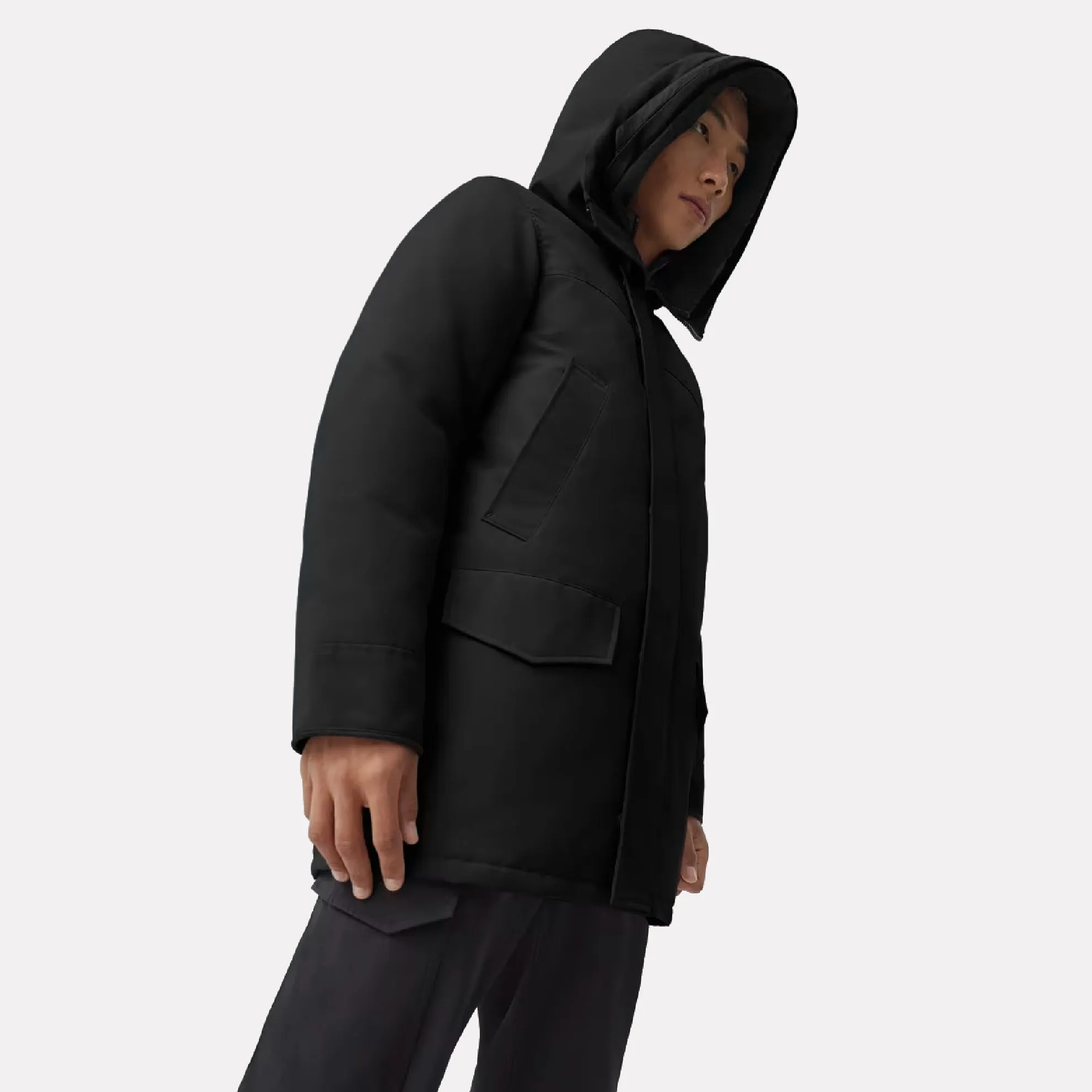 Canada Goose™ Men's Langford Parka Black Disc / Black