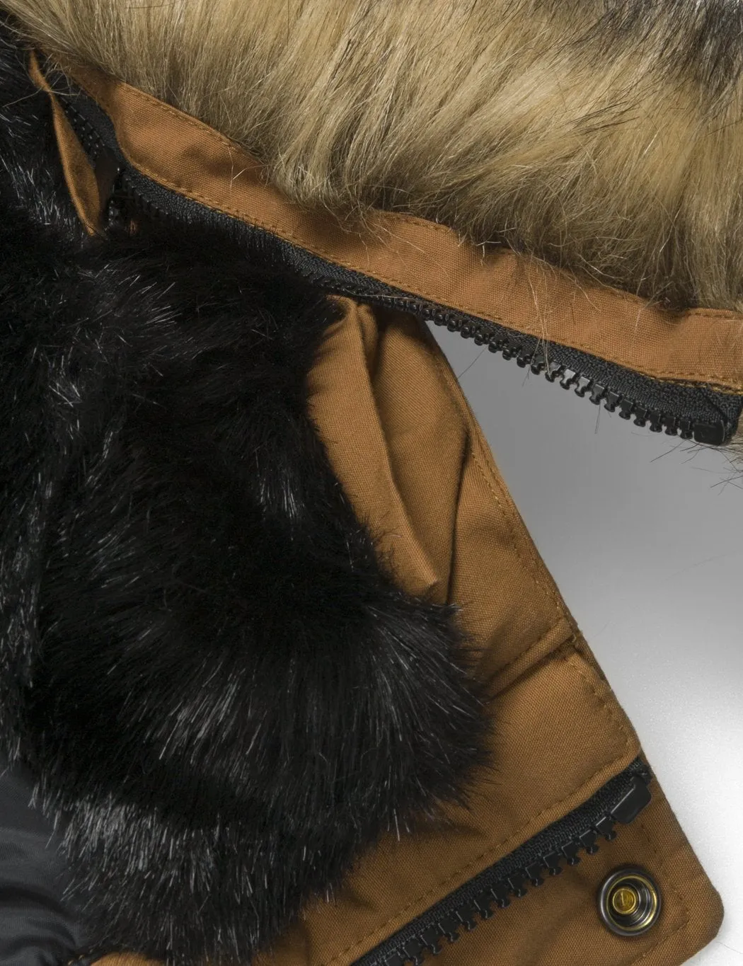 Carhartt-WIP Trapper Parka - Hamilton Brown / Black