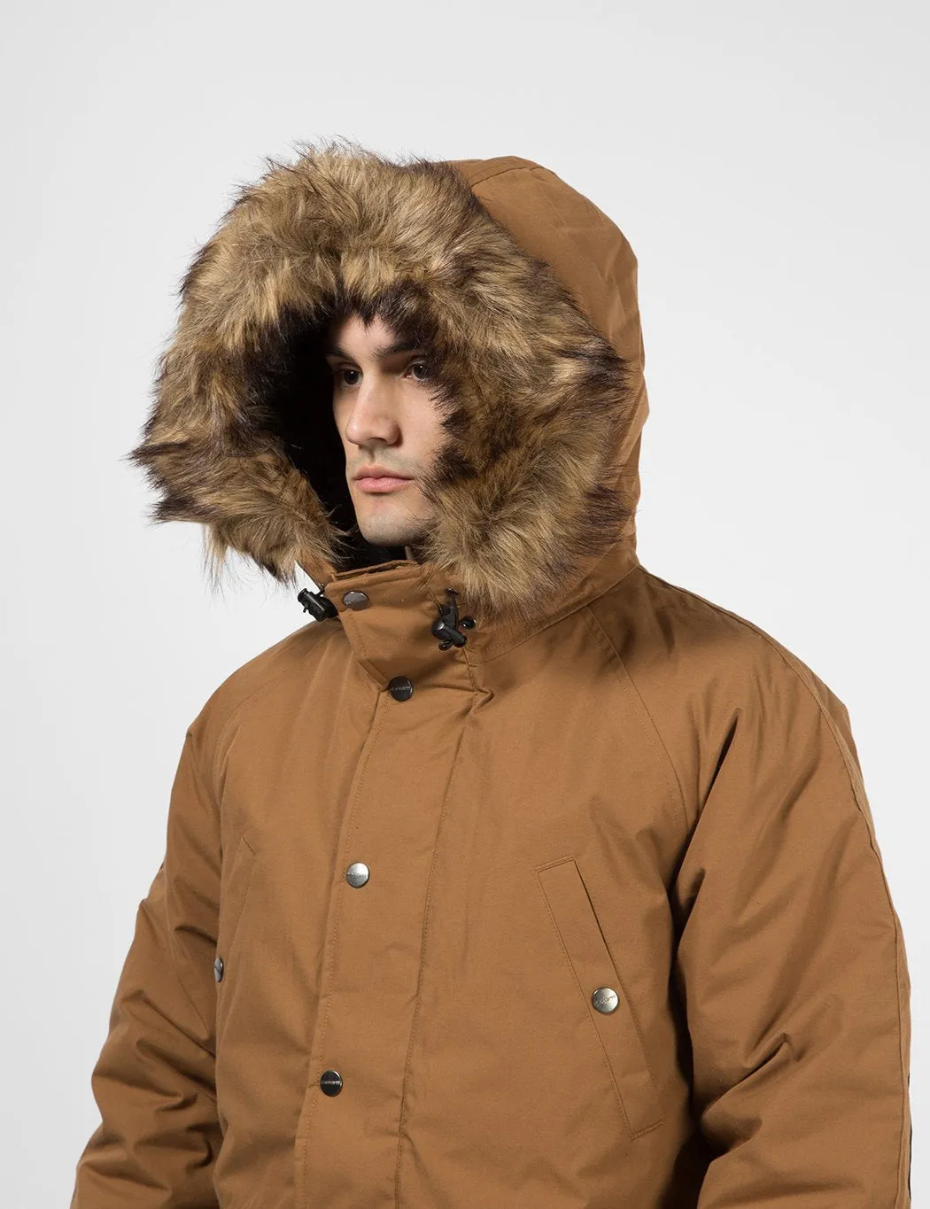 Carhartt-WIP Trapper Parka - Hamilton Brown / Black