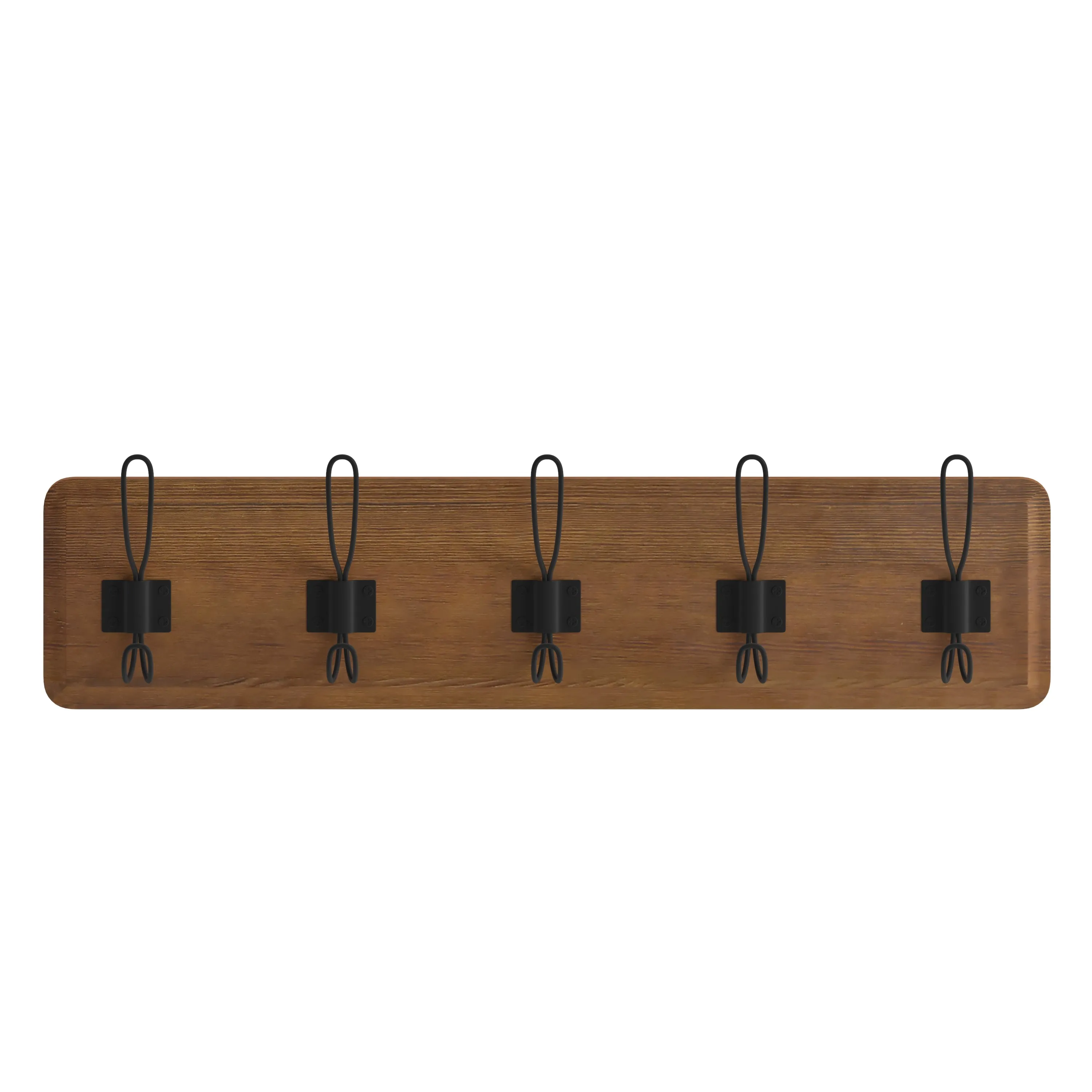 Classic Brown Wall Coat Rack HFKHD-GDI-CRE8-632315-GG