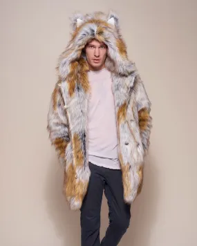 Classic Men's Faux Fur Coat | Arctic Fox