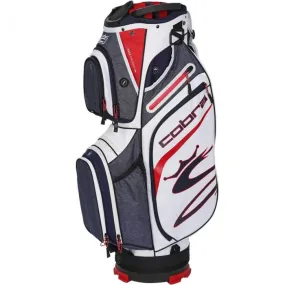 Cobra KING Ultralight Cart Bag - Peacoat/Red/White