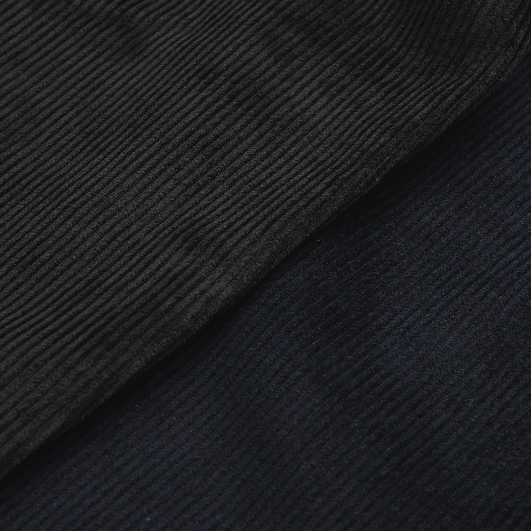 Corduroy Bi-Color Pants [Black/Navy] / 2420805