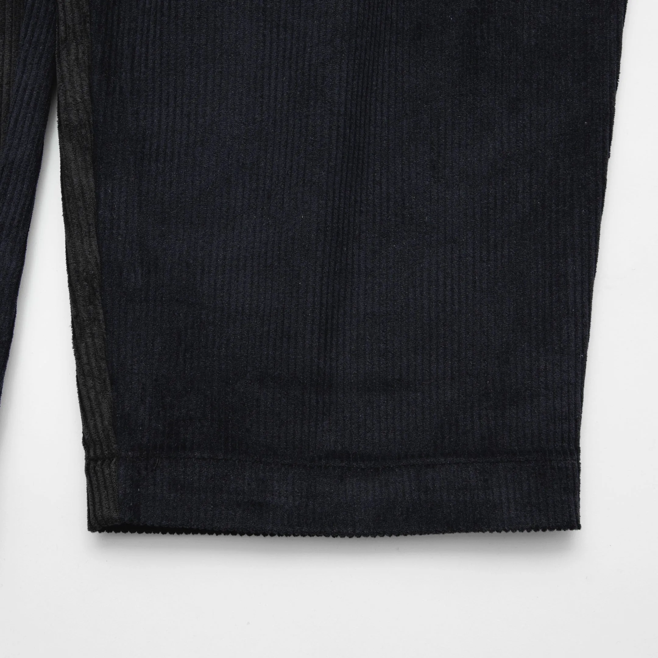 Corduroy Bi-Color Pants [Black/Navy] / 2420805