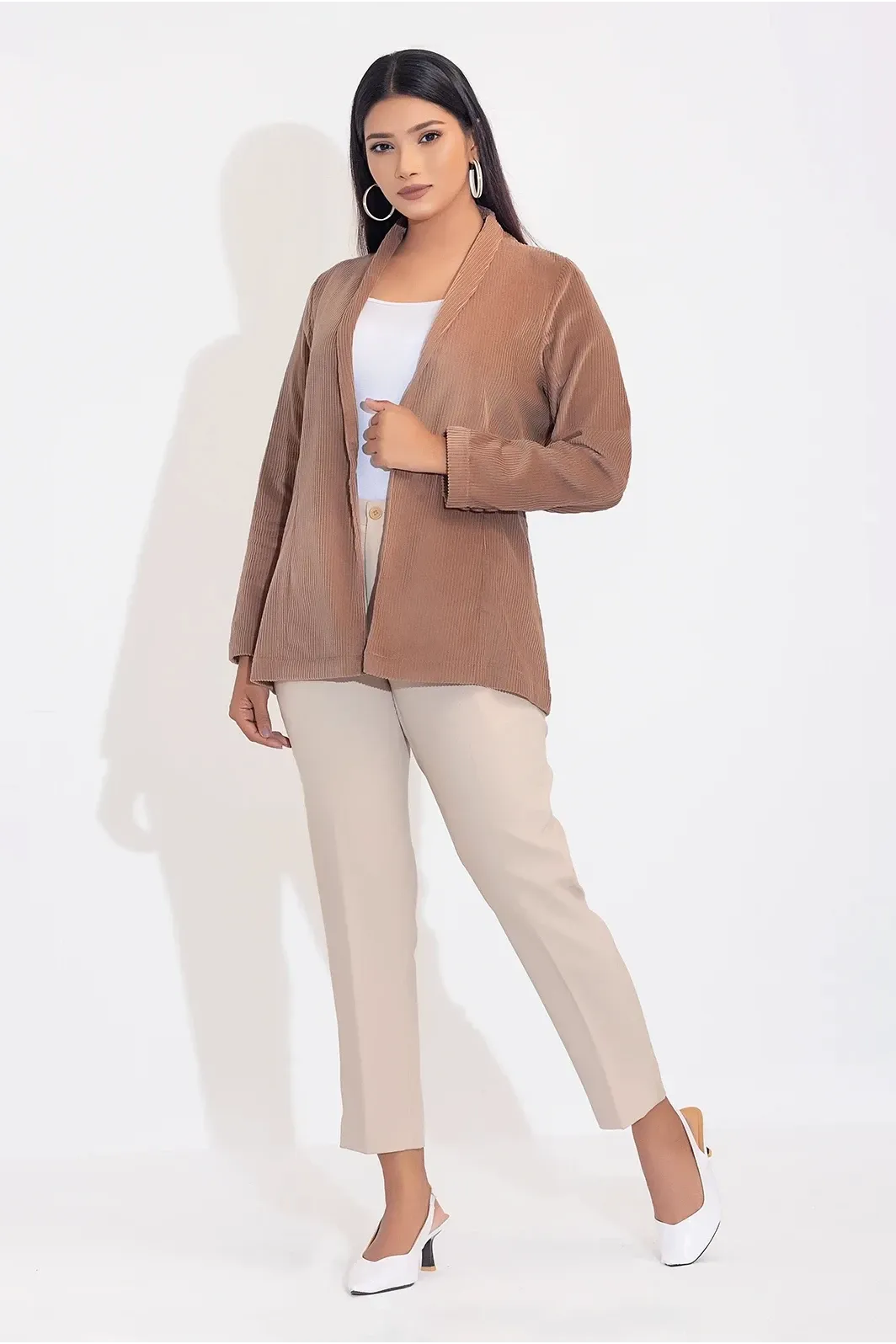 Corduroy Semi-Formal Coat