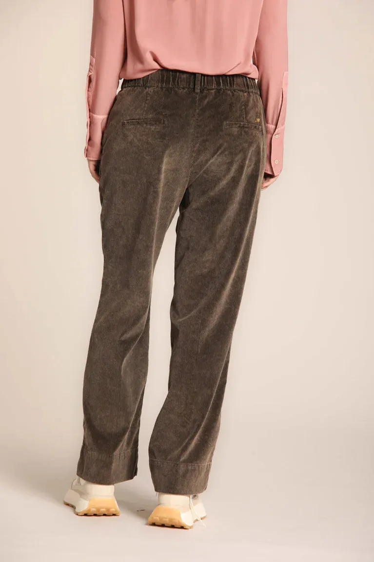 Cozy Straight Chino Corduroy Pants - Brown