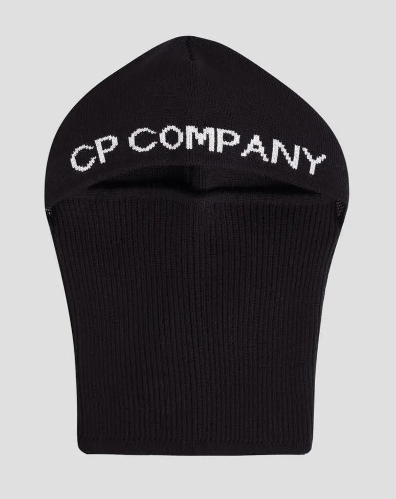 C.P. Company Re-Wool Balaclava / Black