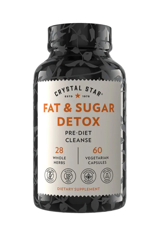 Crystal Star Fat & Sugar Detox 60 Capsule