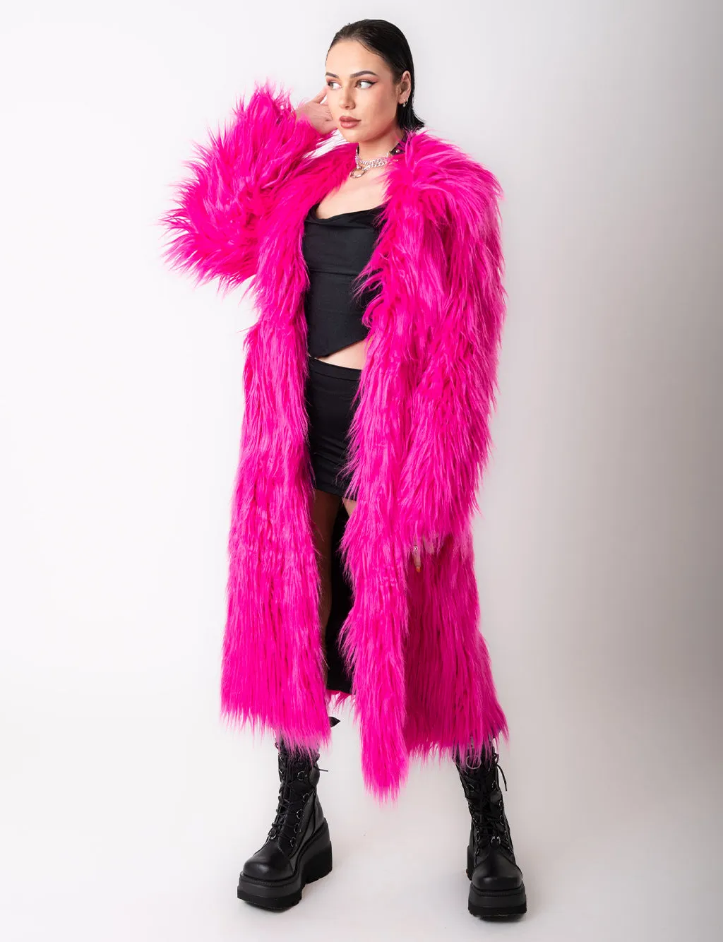 CUSTOM FAUX FUR JACKET 2.0 - LONG LENGTH ✰ MADE 4 U ✰