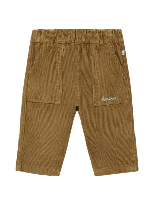 Darius Baby Stretch Pant in Caribou Corduroy