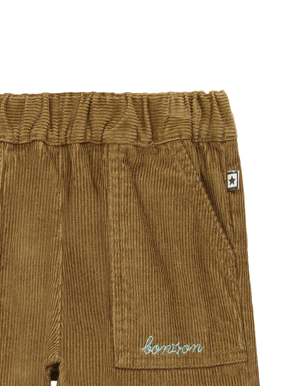 Darius Baby Stretch Pant in Caribou Corduroy