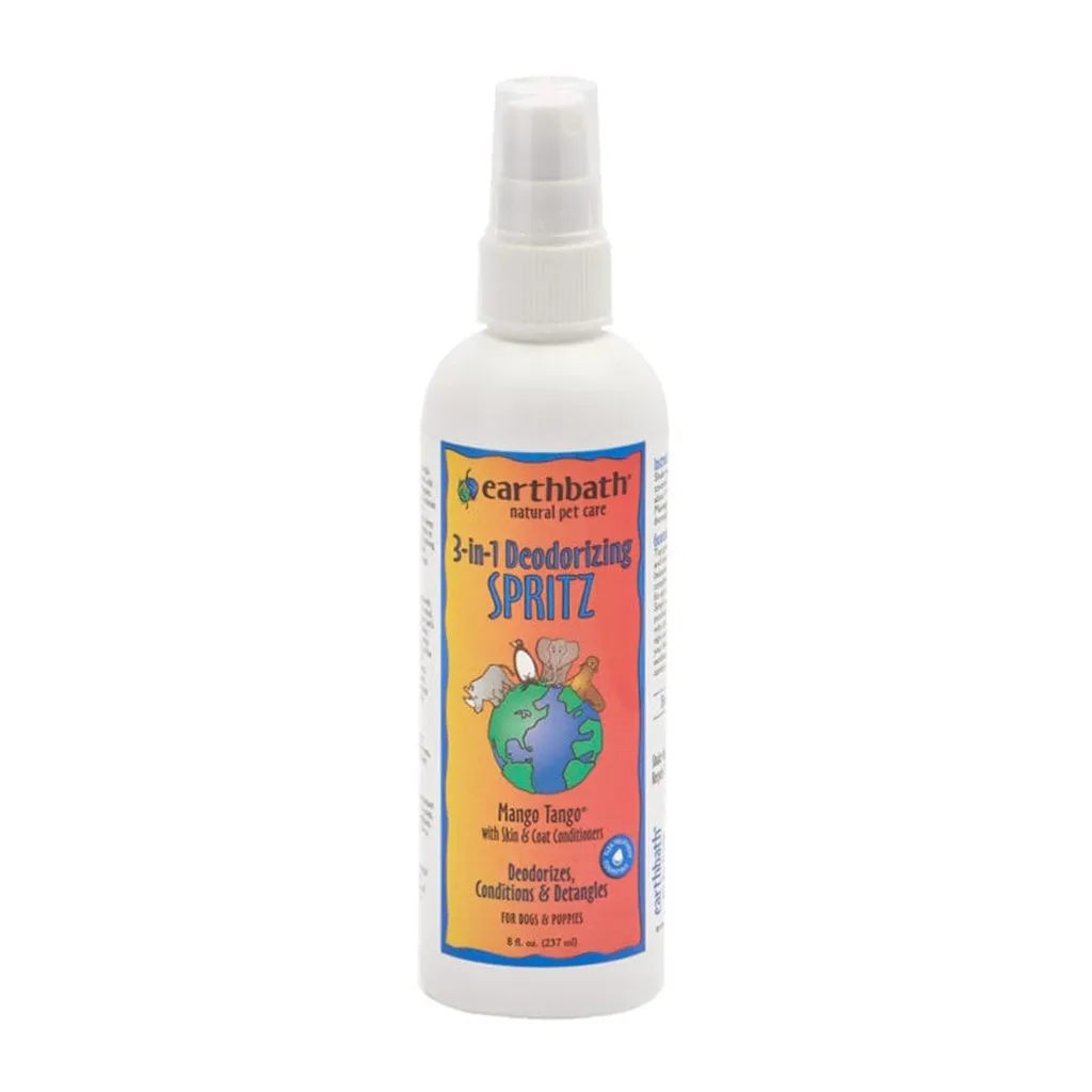 Dog Spritz Earthbath 3-in-1 Deodorizing - Mango Tango 237ml