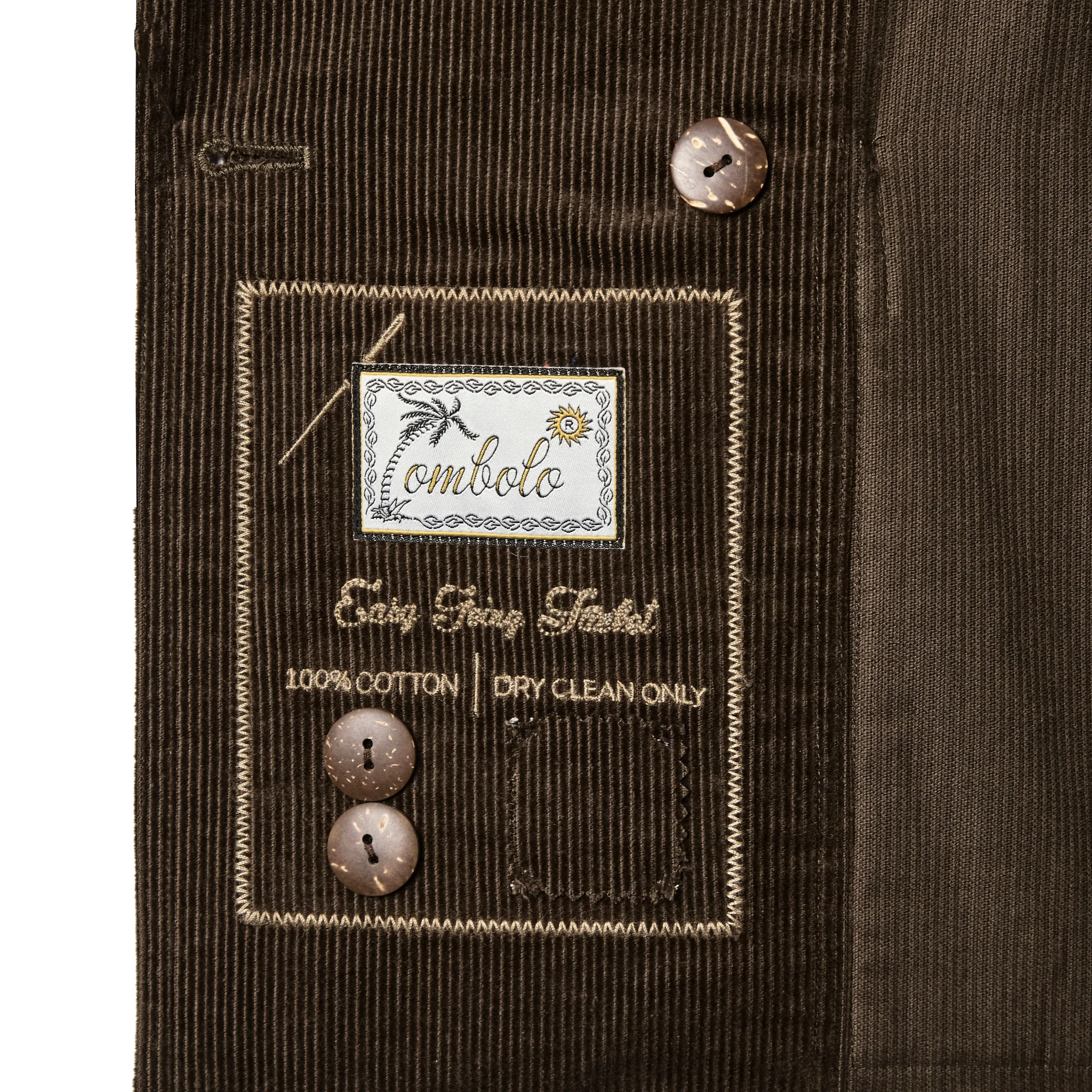 Easy-Going Jacket (Brown Corduroy)