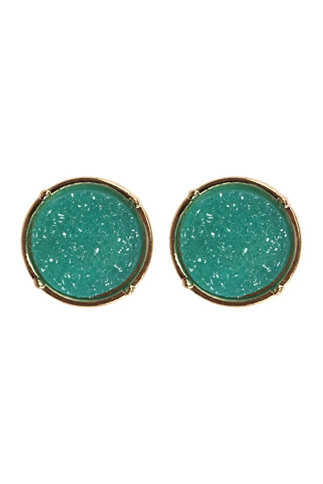 Fdruzy Round Post Earrings