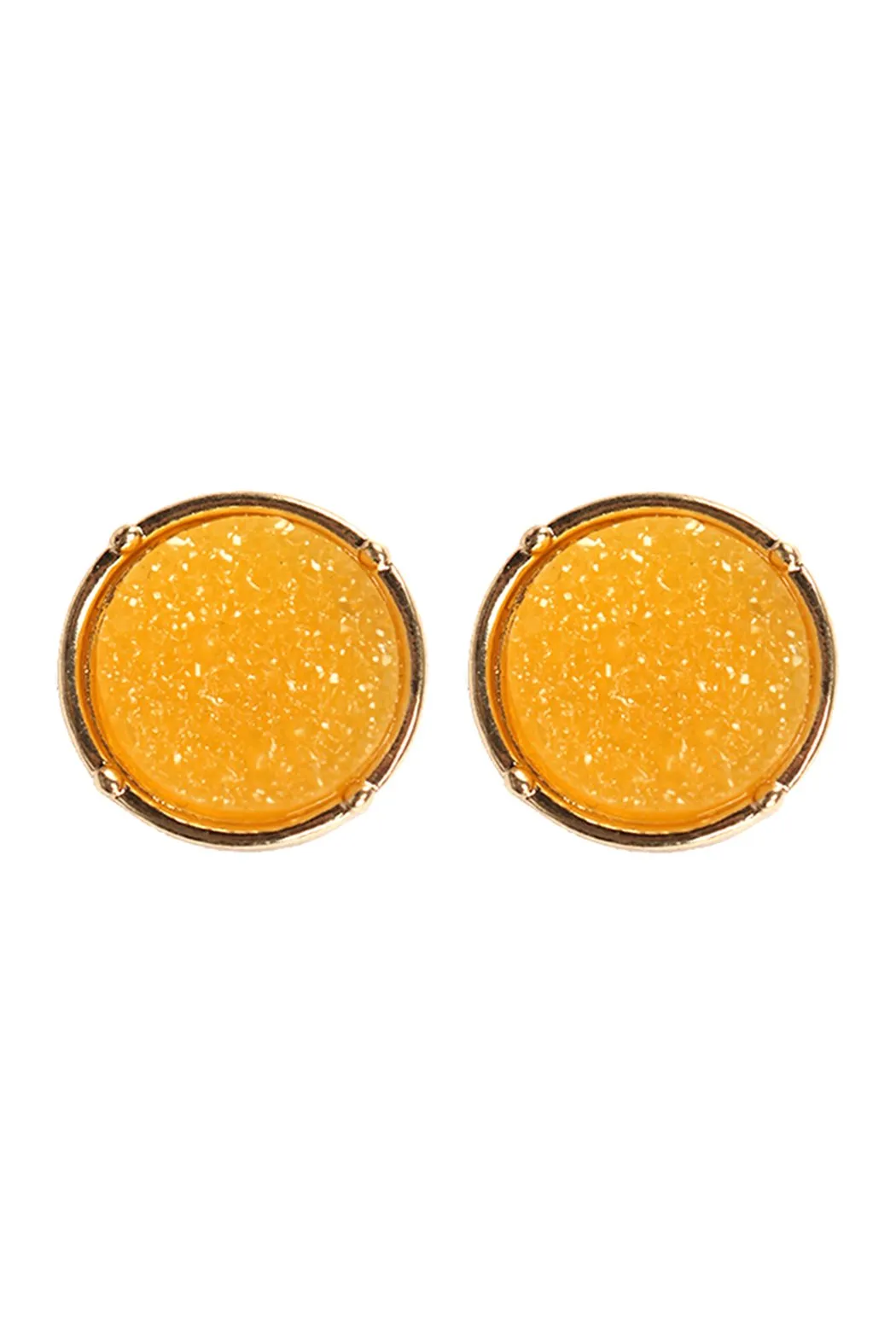 Fdruzy Round Post Earrings