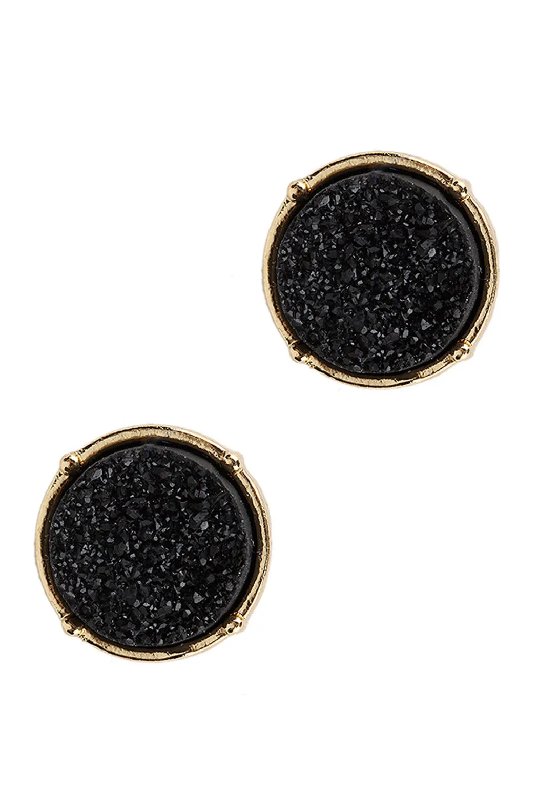 Fdruzy Round Post Earrings