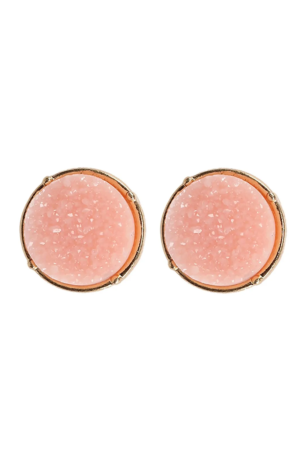 Fdruzy Round Post Earrings