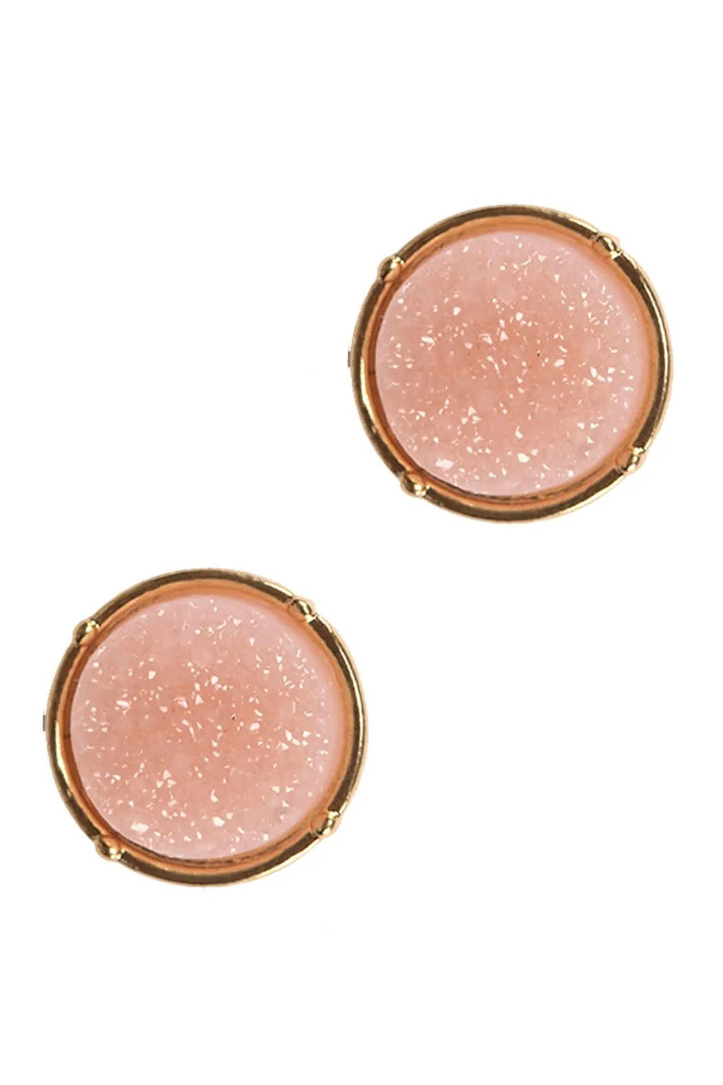 Fdruzy Round Post Earrings