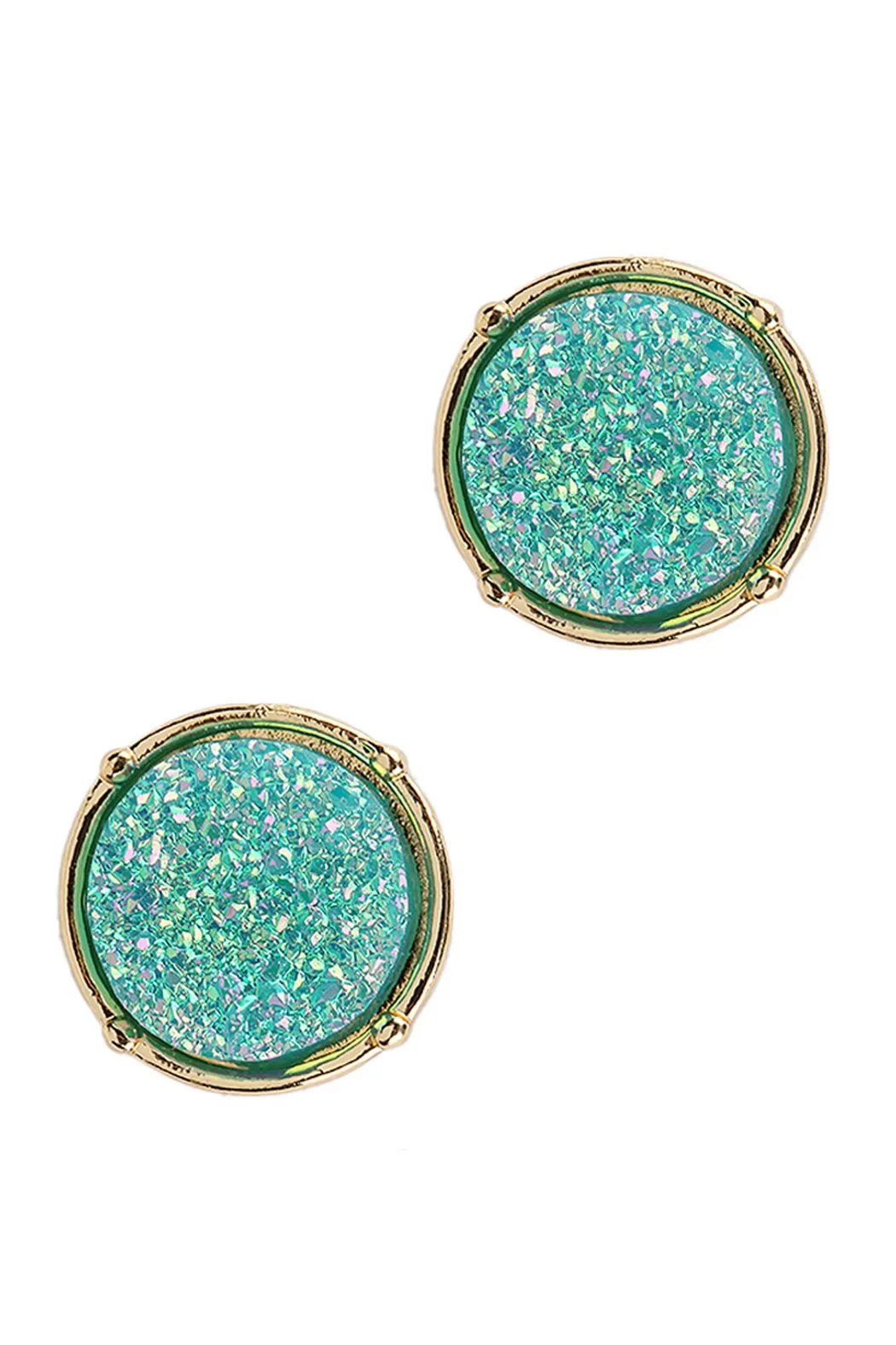 Fdruzy Round Post Earrings