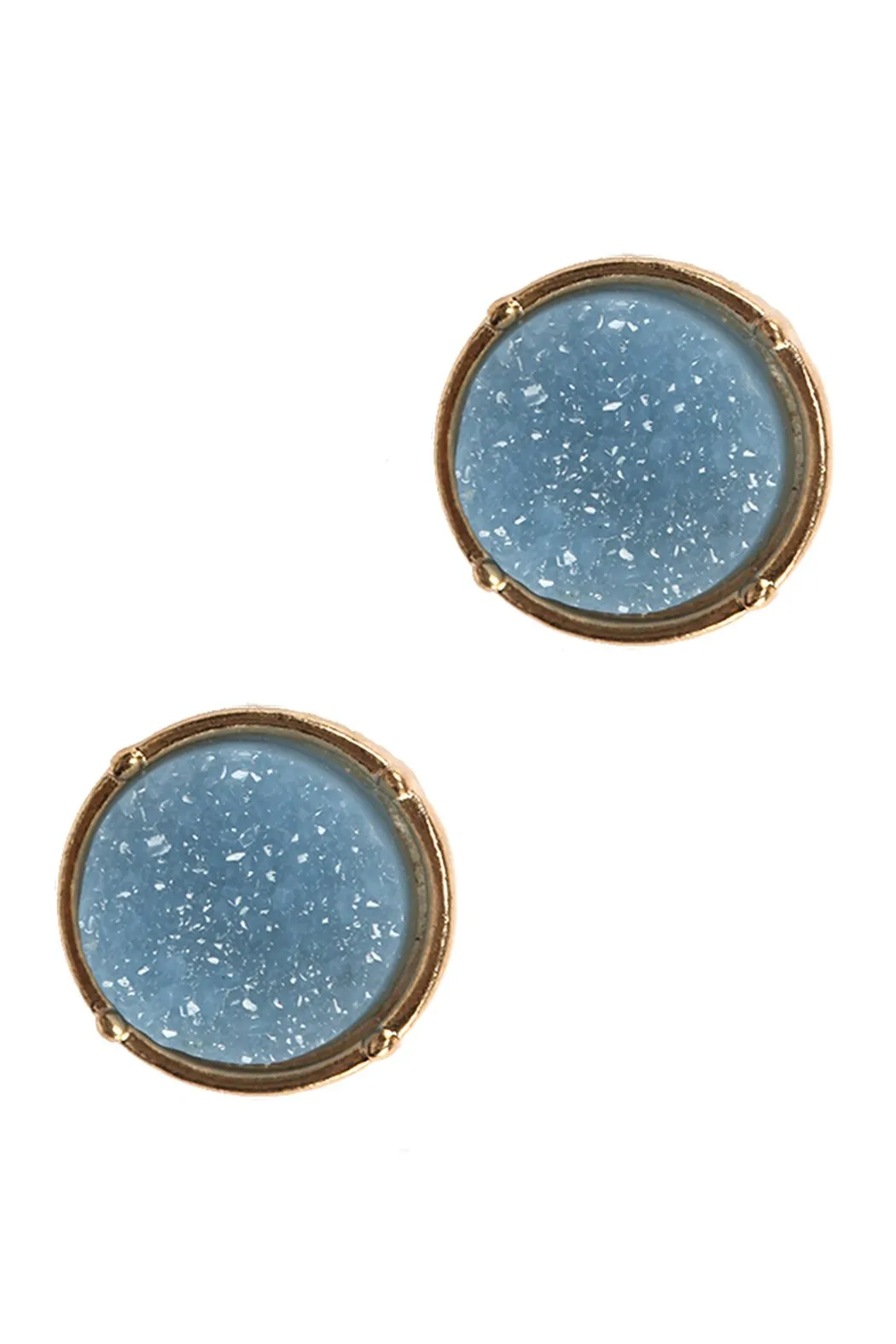 Fdruzy Round Post Earrings