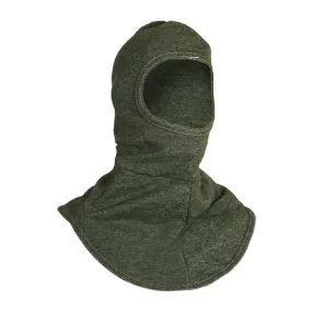 FR Balaclava - Arc Flash, Double Layer Hood and Bib, Half Face Opening