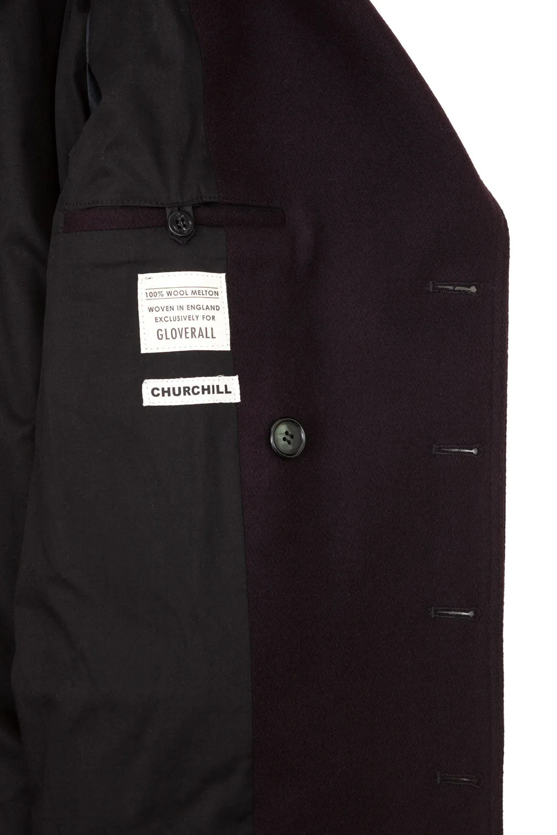 Gloverall - Churchill Reefer/Peacoat - Wool - Navy