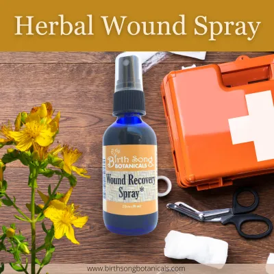 Herbal Wound  Spray for First Aid