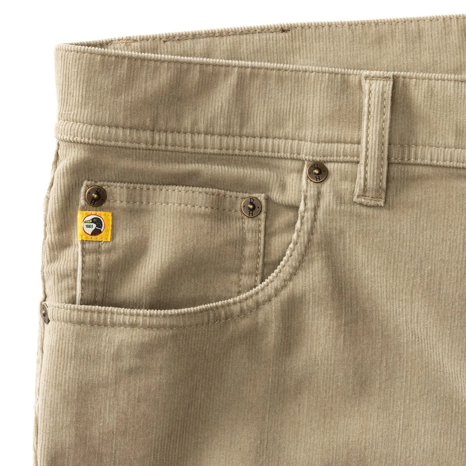 Holston Corduroy Five-Pocket - Khaki