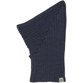 Huttelihut Balaclava Pixie Wool Knit Pixie Navy