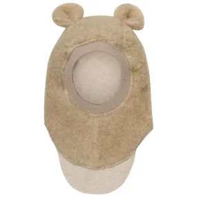 Huttelihut Cobblestone Balaclava Ears Wool Teddy