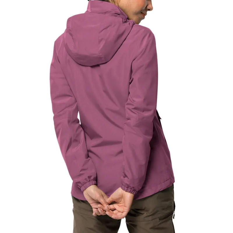 Jack Wolfskin Stormy Point Women's Jacket - Violet Quartz