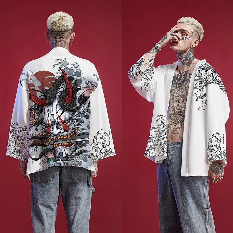 Japanese Demon Kimono Cardigan