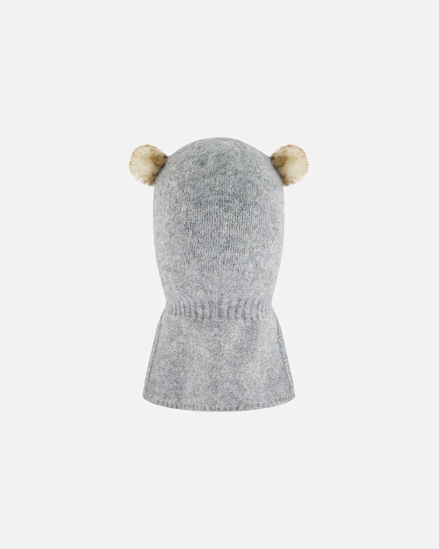 Knit Balaclava Light Gray by Deux par Deux