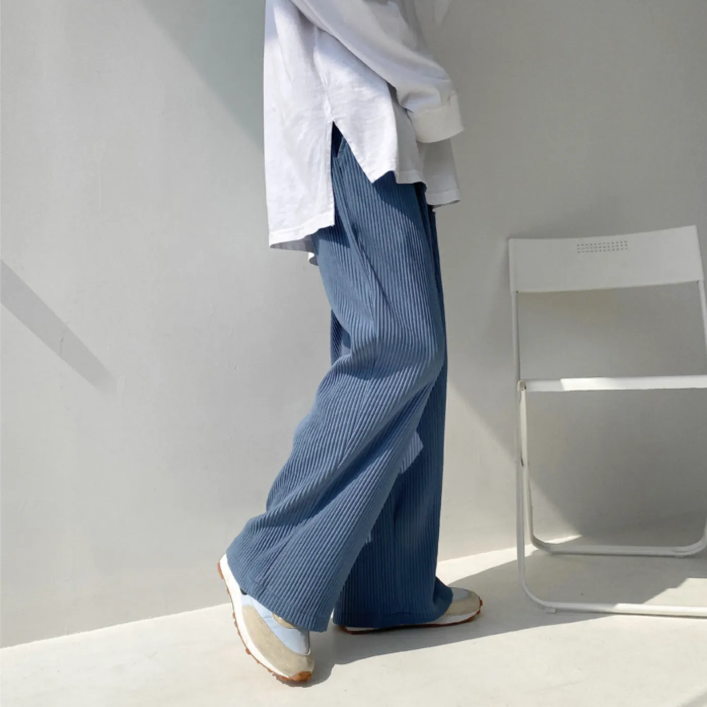 [Korean Style] 3 Colors Ice Silk Pants