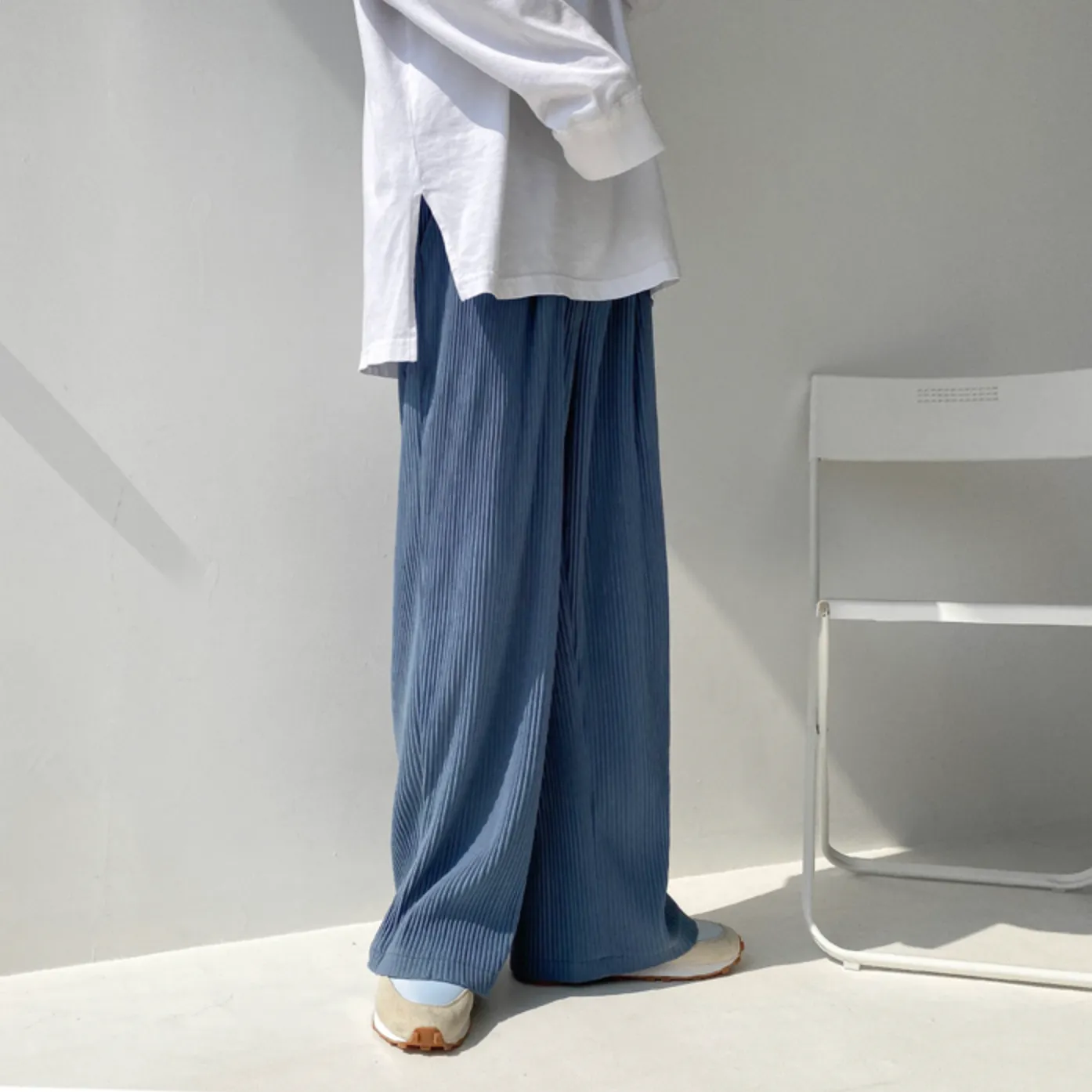 [Korean Style] 3 Colors Ice Silk Pants