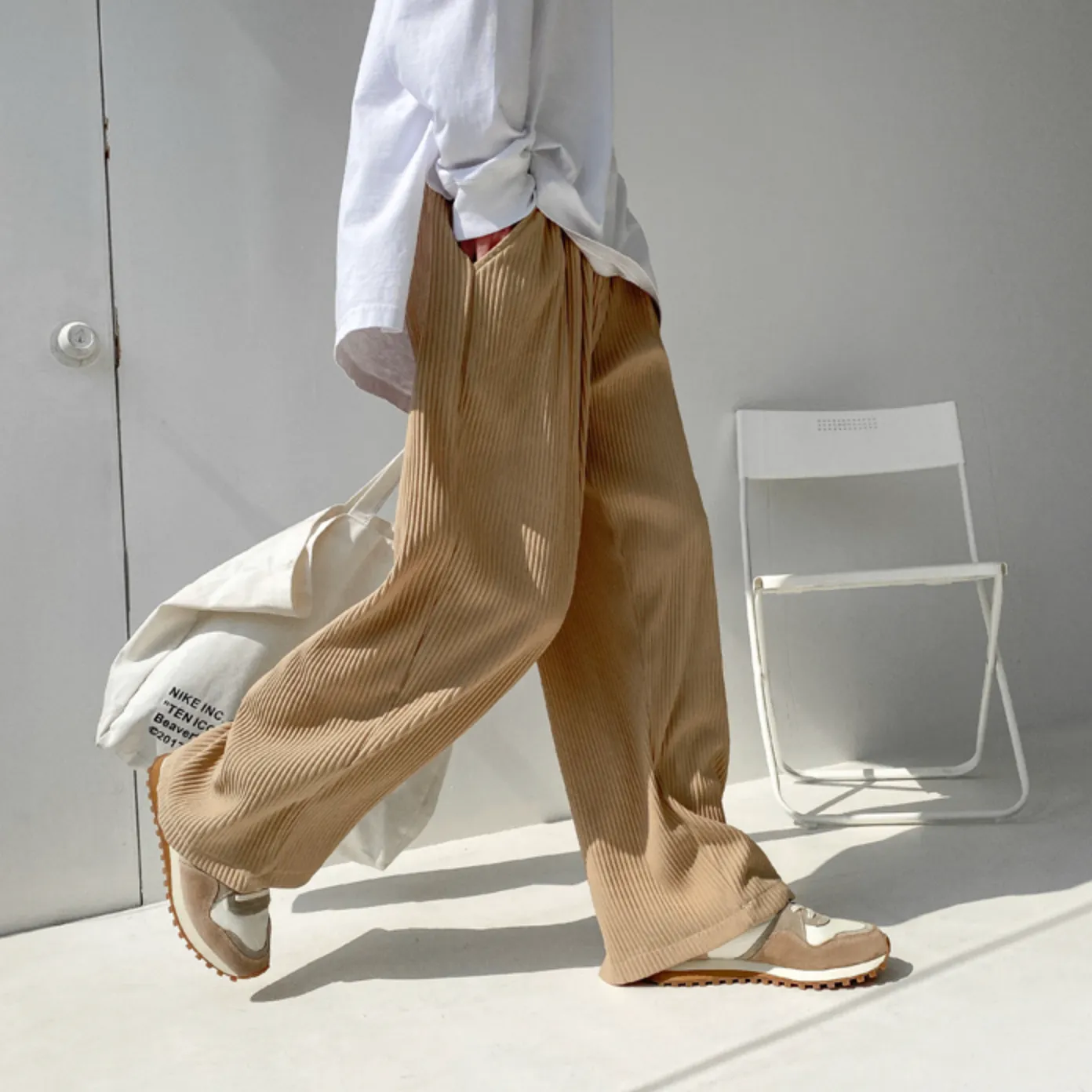 [Korean Style] 3 Colors Ice Silk Pants