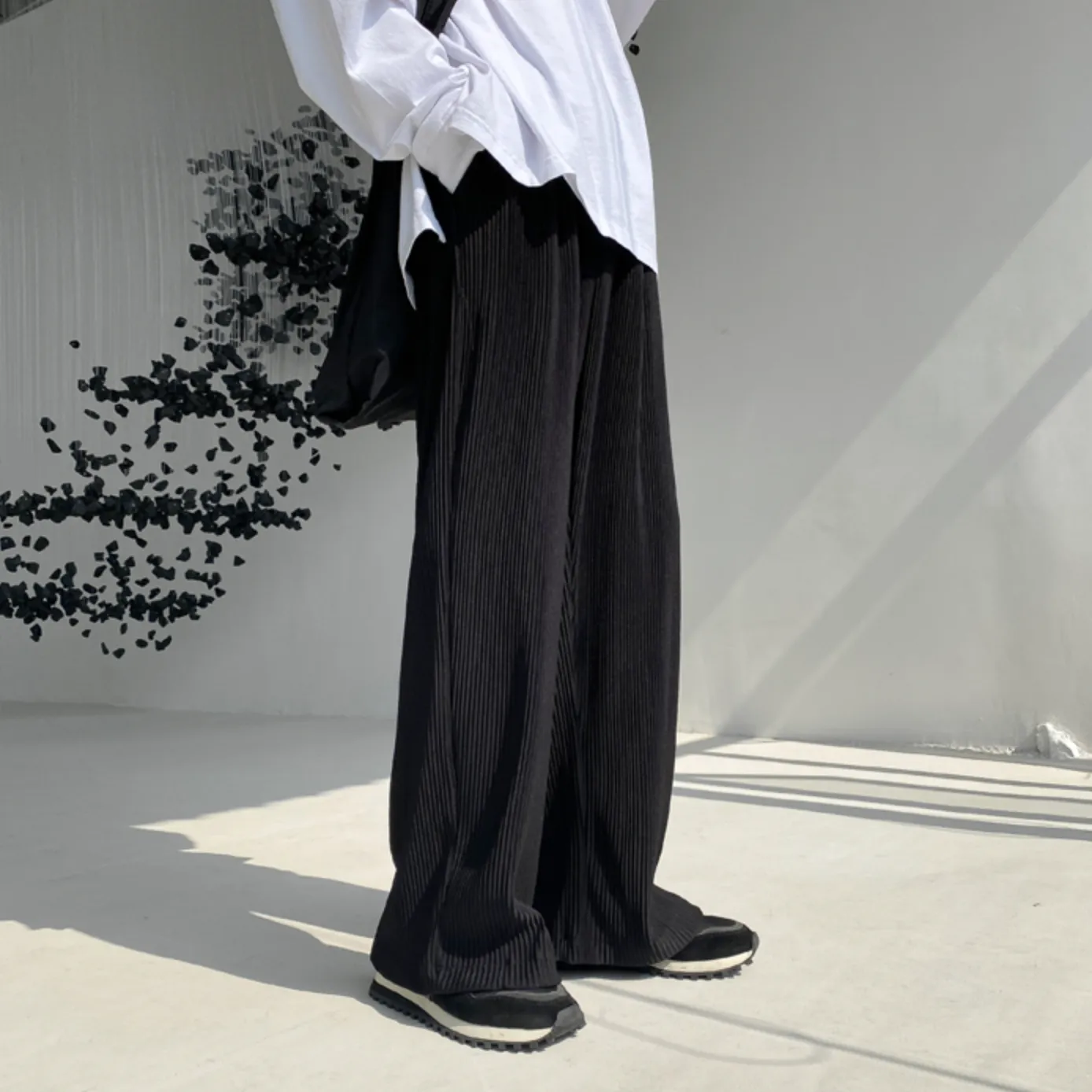 [Korean Style] 3 Colors Ice Silk Pants