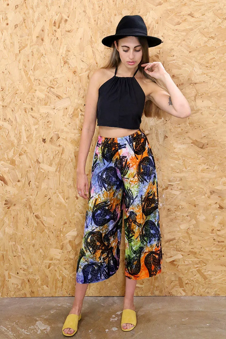 Loot Label Rainbow Dye Culottes